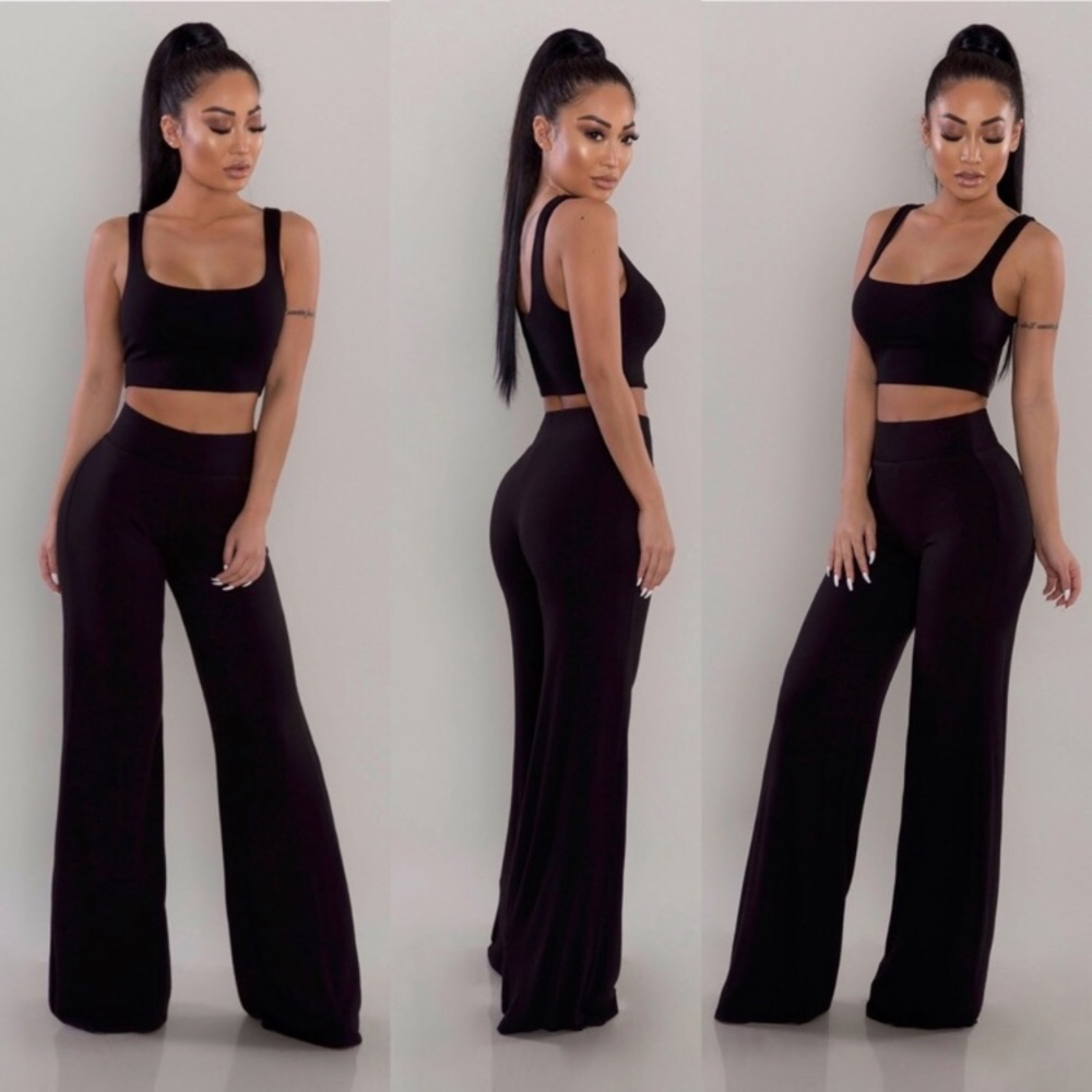 • RP • Kristen8k Black Two Piece Set M
